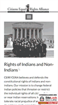 Mobile Screenshot of citizensalliance.org