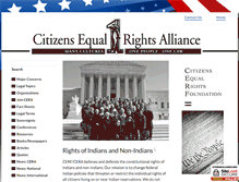Tablet Screenshot of citizensalliance.org